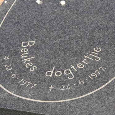 BEUKES Dogterjie 1977-1977