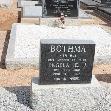 BOTHMA Engela E.J. 1920-1997