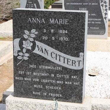 CITTERT Anna Marie, van nee STEINMULLER1894-1970