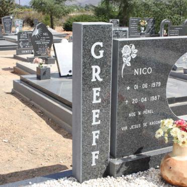 GREEFF Nico 1979-1987