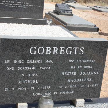 GOBREGTS Michiel 1904-1979 &amp; Hester Johanna Magdalena 1908-1999