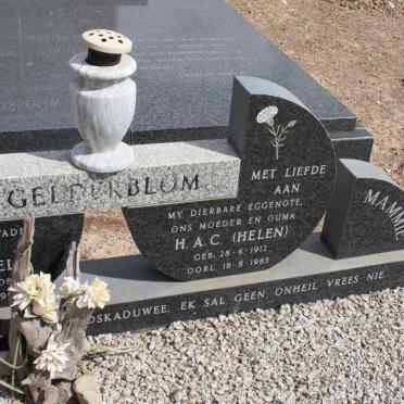 GELDERBLOM S.J. 1908-1986 &amp; H.A.C. 1912-1985 