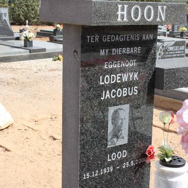 HOON Lodewyk Jacobus 1939-2000