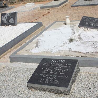 HUGO Willem Francois 1902-1979 &amp; Cornelia 1915-1992