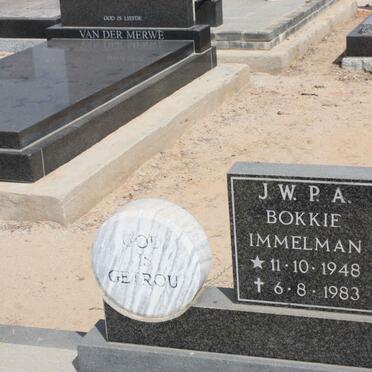 IMMELMAN J.W.P.A. 1948-1983