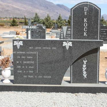 KOCK Martin C., de 1948-1992