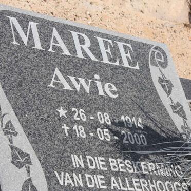 MAREE Awie 1914-2000