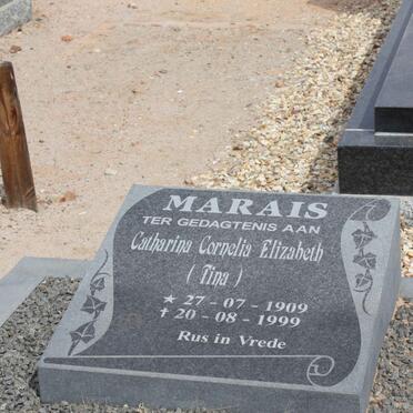MARAIS Catharina Cornelia Elizabeth 1909-1999