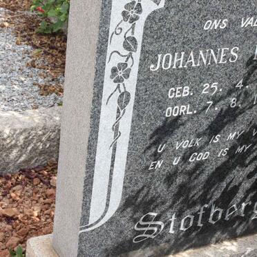 STOFBERG Johannes Petrus 1889-1964