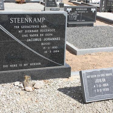 STEENKAMP Jacobus Johannes 1930-1984 :: STEENKAMP Johan 1964-1990