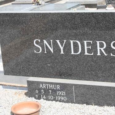 SNYDERS Arthur 1921-1990