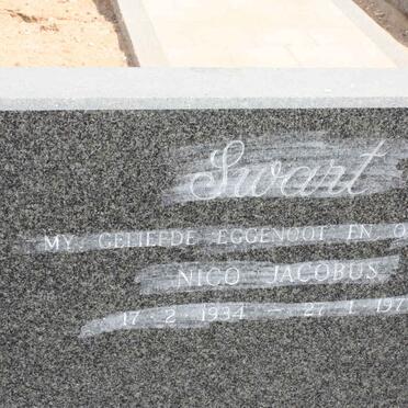 SWART Nico Jacobus 1934-1977