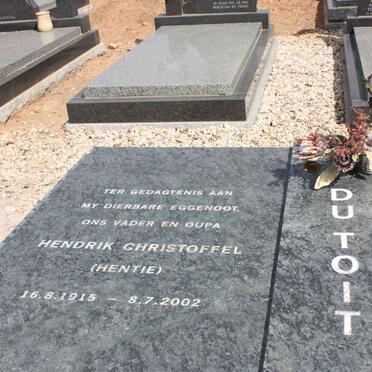 TOIT Hendrik Christoffel, du 1915-2002