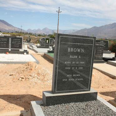 VILJOEN Robert 1922-1991 :: BROWN Ellen S. 1889-1982 