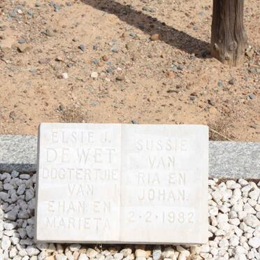 WET Elsie J., de -1982