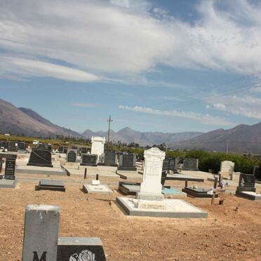 Western Cape, DE DOORNS, Bovalleipad, Nuwe NG Kerk begraafplaas