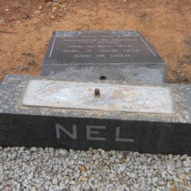NEL Johanna M. nee BRONN 1878-1970