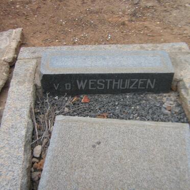 WESTHUIZEN Maria M., v.d. 1903-1966