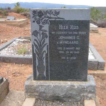 WYNGAARD Johannes C., v. 1912-1949