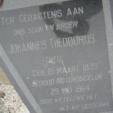 ? Johannes Theodorus 1939-1964