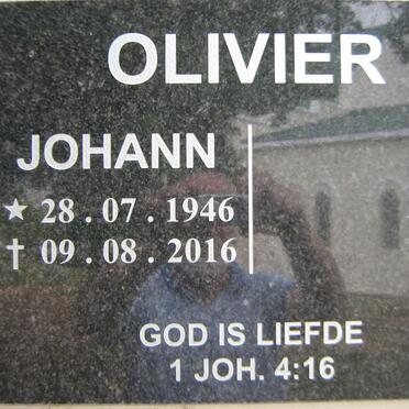 OLIVIER Johann 1946-2016