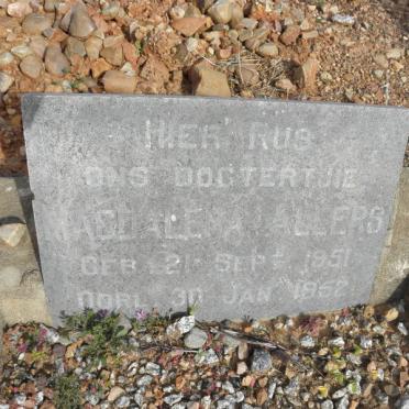 ALLERS Magdalena 1951-1952