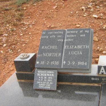 ASPELING Allenby Charles 1929-1987 &amp; Rachel Elizabeth Lucia NORTIER 1938-1984 :: SCHOEMAN Marius Chris 1970-2011