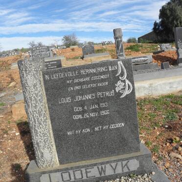 LODEWYK Louis Johannes Petrus 1913-1966