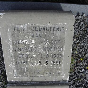 NORTIER Johannes 1908-1996