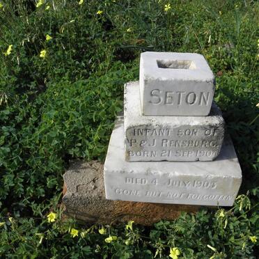 RENSBURG Seton 1904-1905