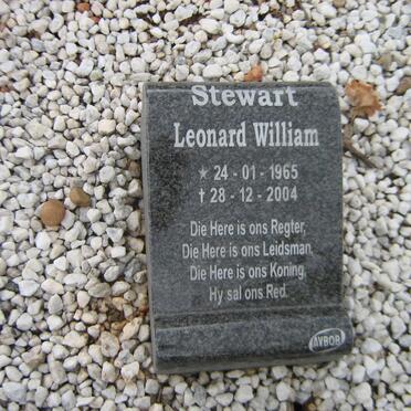 STEWART Leonard William 1965-2004