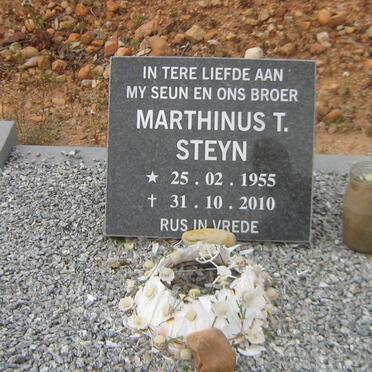 STEYN Marthinus T. 1955-2010