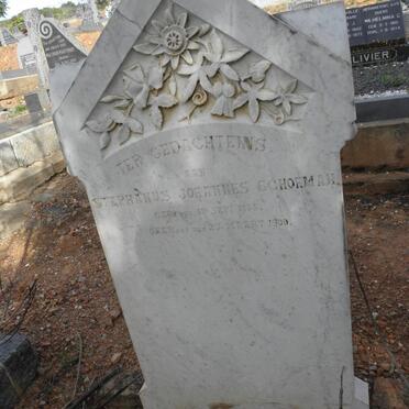 SCHOEMAN Stephanus Johannes 1855-1900