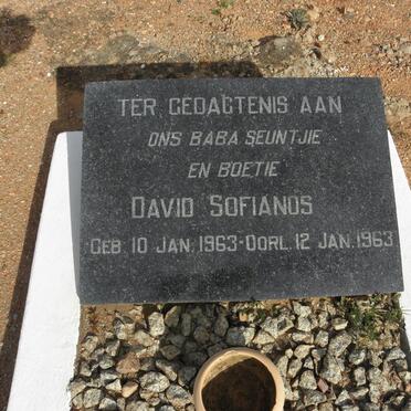 SOFIANOS David 1963-1963