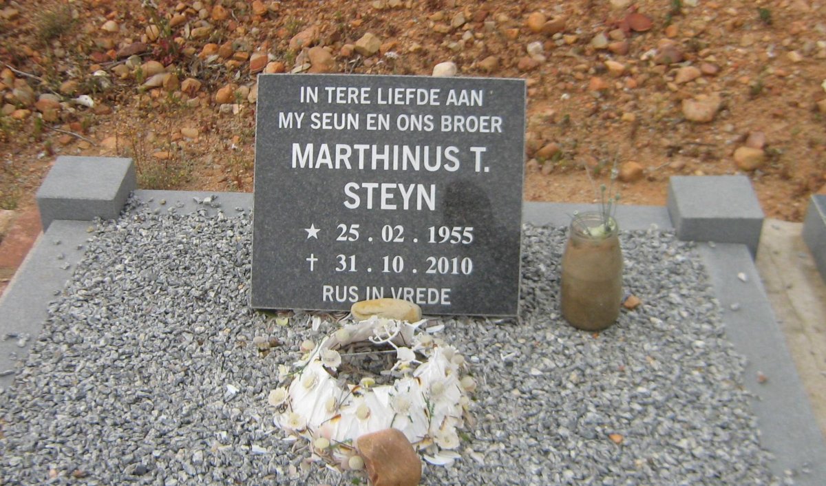 STEYN Marthinus T. 1955-2010