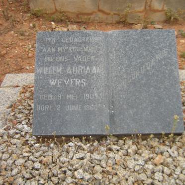 WEYERS Willem Adriaan 1903-1960