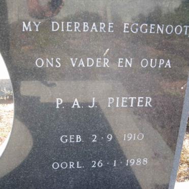 LAUBSCHER P.A.J. Pieter 1910-1988