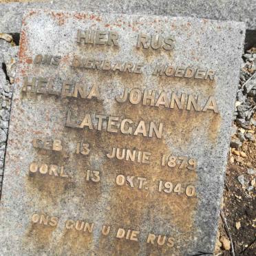 LATEGAN Helena Johanna 1879-1940