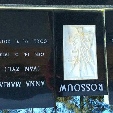ROSSOUW Hermanus Albertus 1912-1983 &amp; Anna Maria VAN ZYL 1913-2013