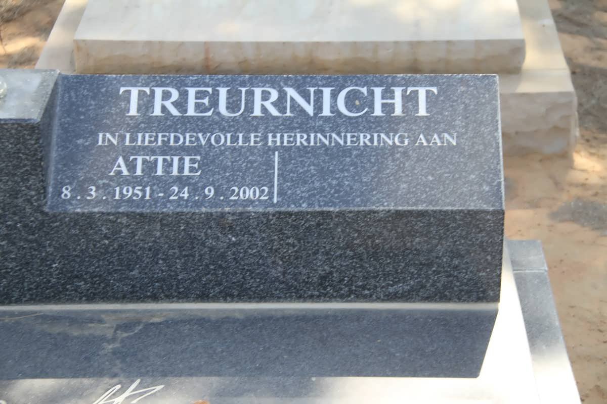 TREURNICHT Attie 1951-2002