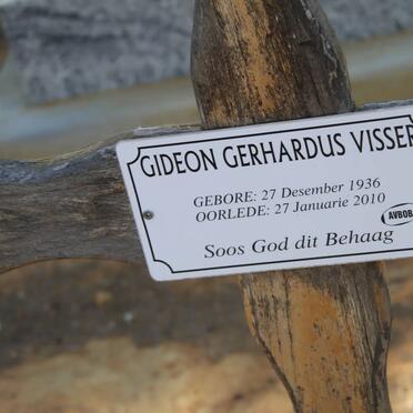 VISSER Gideon Gerhardus 1936-2010