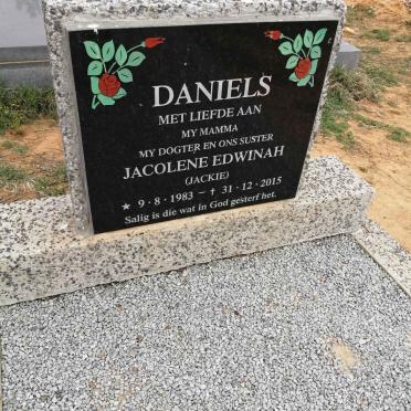 DANIELS Jacolene Edwinah 1983-2015