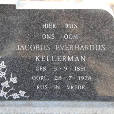 KELLERMAN Jacobus Everhardus 1891-1978