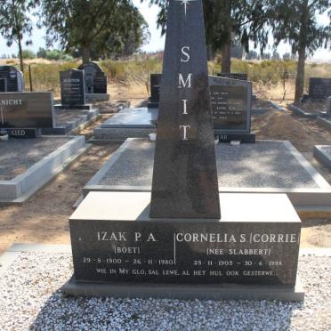 SMIT Izak P.A. 1900-1980 &amp; Cornelia S. SLABBERT 1905-1998