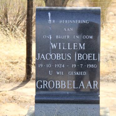 GROBBELAAR Willem Jacobus 1924-1980