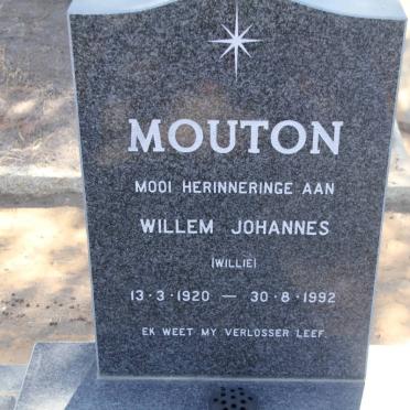 MOUTON Willem Johannes 1920-1992