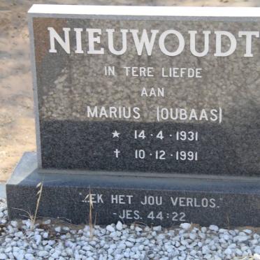 NIEUWOUDT Marius 1931-1991