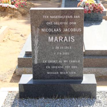 MARAIS Nicolaas Jacobus 1913-2001