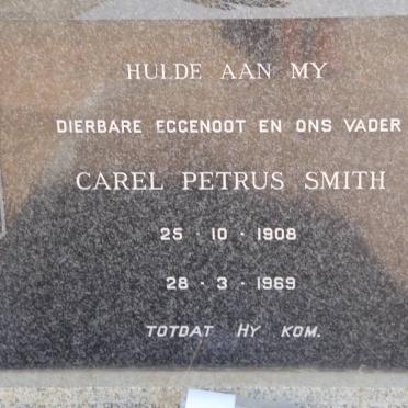 SMITH Carel Petrus 1908-1969