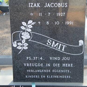 SMIT Izak Jacobus 1927-1991